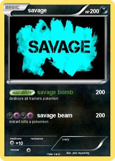 Pokemon savage