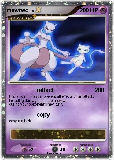 Pokemon mewtwo