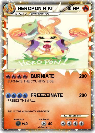 Pokemon HEROPON RIKI