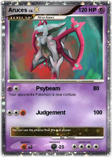 Pokemon Aruces