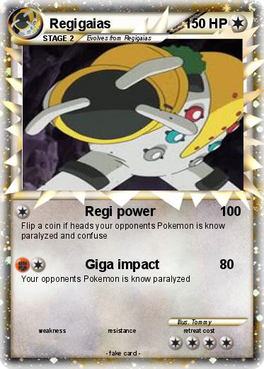 Pokemon Regigaias