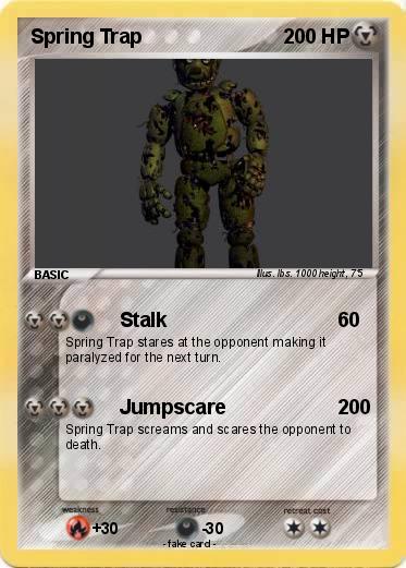 Pokemon Spring Trap