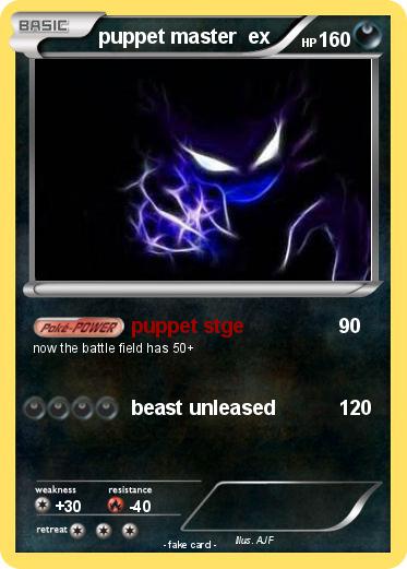 Pokemon puppet master  ex