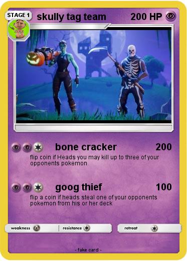 Pokemon skully tag team