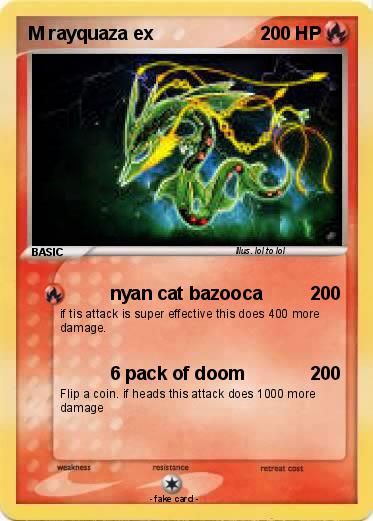 Pokemon M rayquaza ex