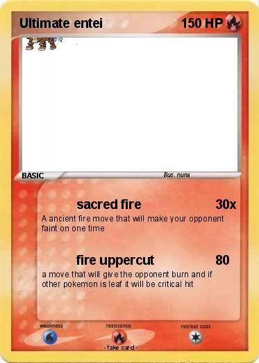 Pokemon Ultimate entei