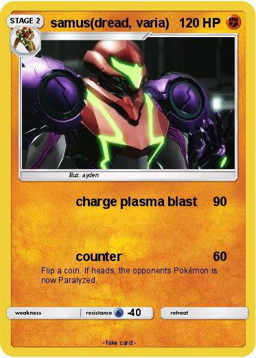 Pokemon samus(dread, varia)