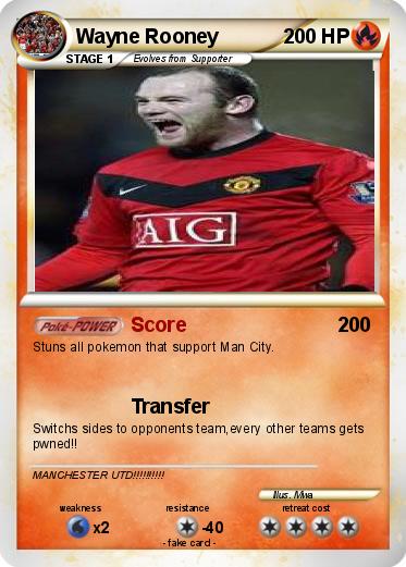 Pokemon Wayne Rooney