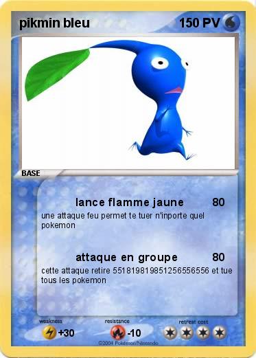 Pokemon pikmin bleu 