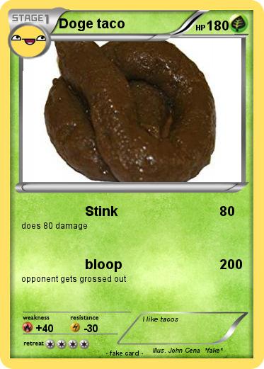 Pokemon Doge taco