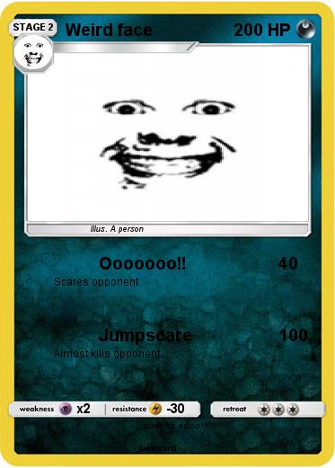 Pokemon Weird face