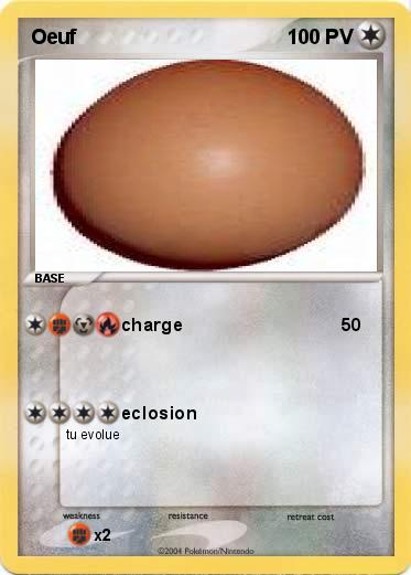 Pokemon Oeuf