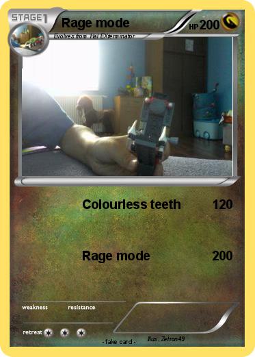 Pokemon Rage mode
