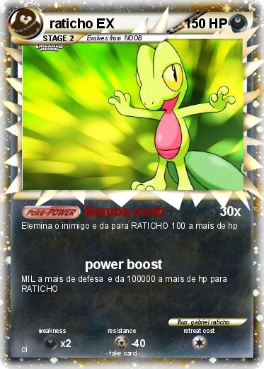 Pokemon raticho EX