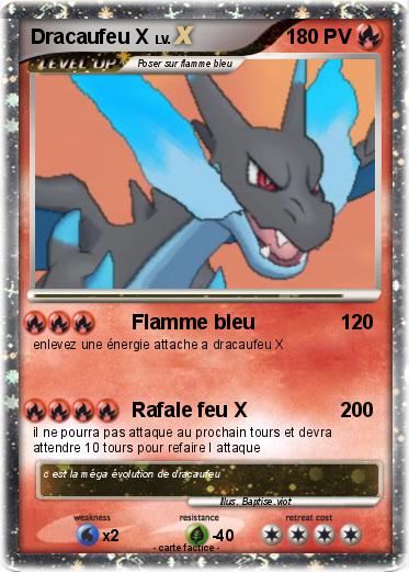 Pokemon Dracaufeu X