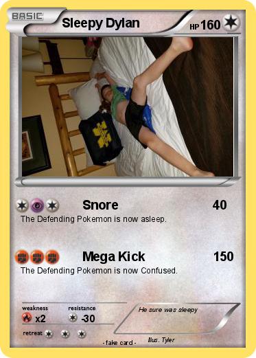 Pokemon Sleepy Dylan