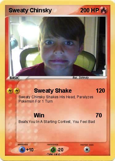 Pokemon Sweaty Chinsky
