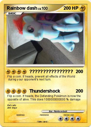 Pokemon Rainbow dash