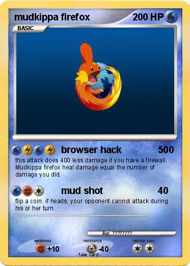 Pokemon mudkippa firefox