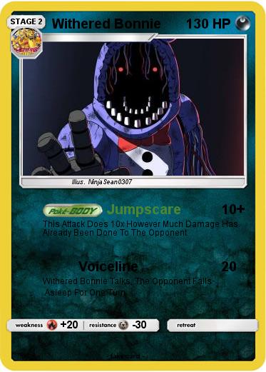 Pokemon Withered Bonnie