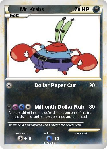 Pokemon Mr. Krabs