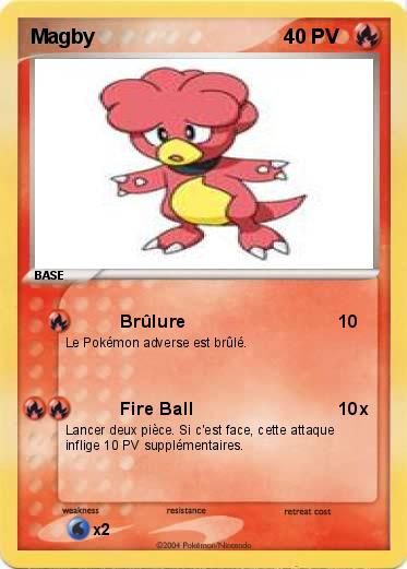 Pokemon Magby