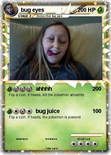 Pokemon bug eyes