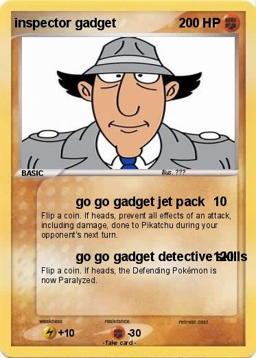 Pokemon inspector gadget