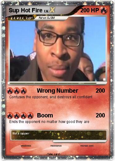 Pokemon Sup Hot Fire
