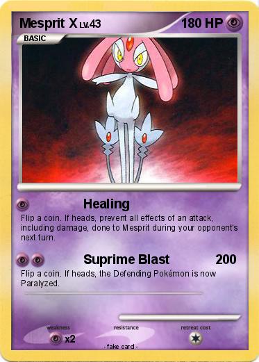 Pokemon Mesprit X