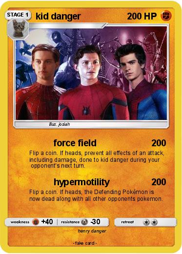 Pokemon kid danger