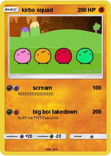Pokemon kirbo squad