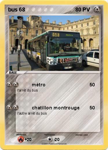 Pokemon bus 68