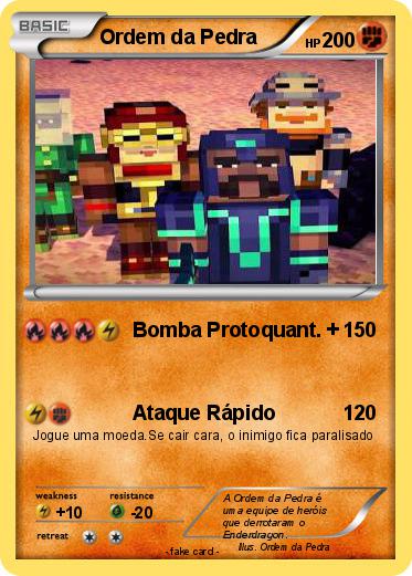 Pokemon Ordem da Pedra