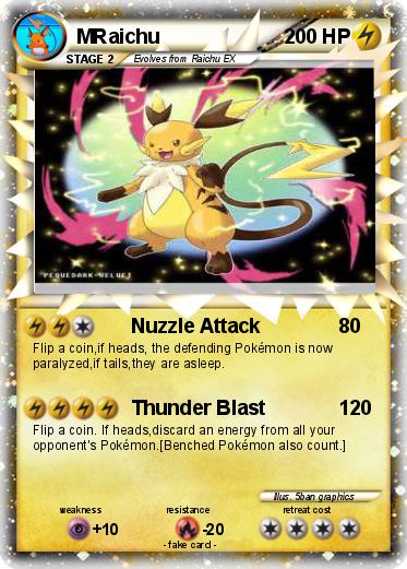 Pokemon MRaichu
