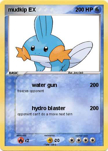Pokemon mudkip EX