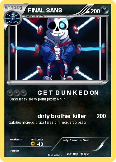 Pokemon FINAL SANS