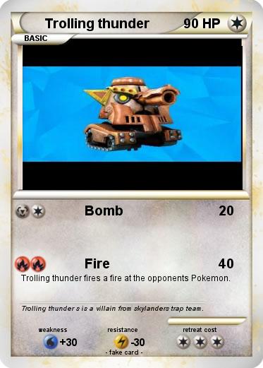 Pokemon Trolling thunder