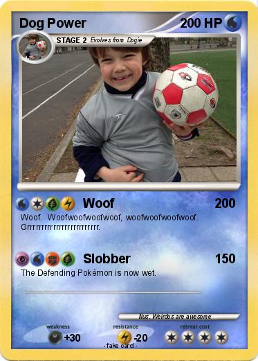 Pokemon Dog Power