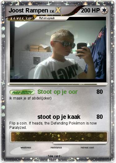 Pokemon Joost Rampen
