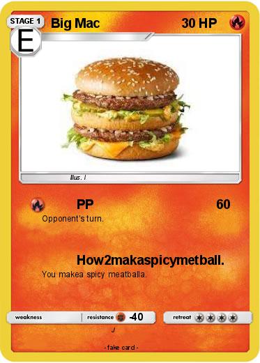 Pokemon Big Mac