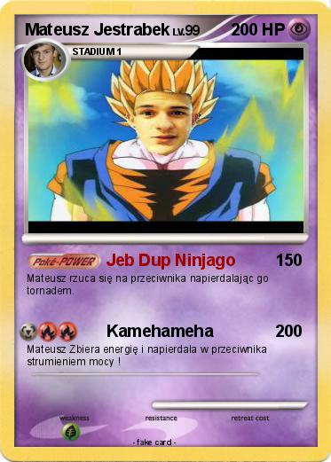 Pokemon Mateusz Jestrabek