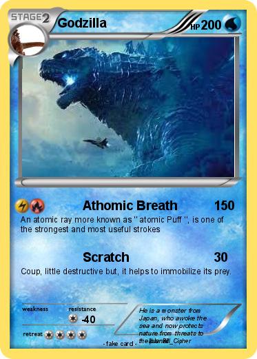 Pokemon Godzilla