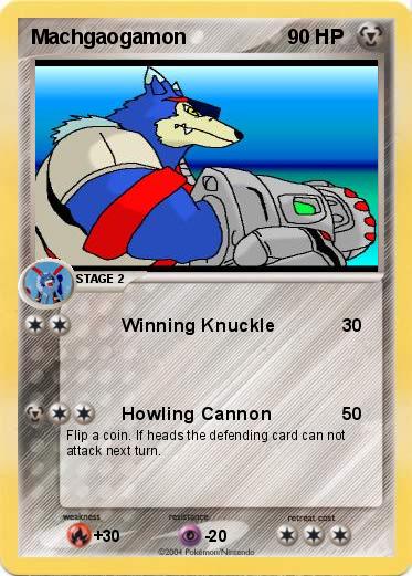 Pokemon Machgaogamon