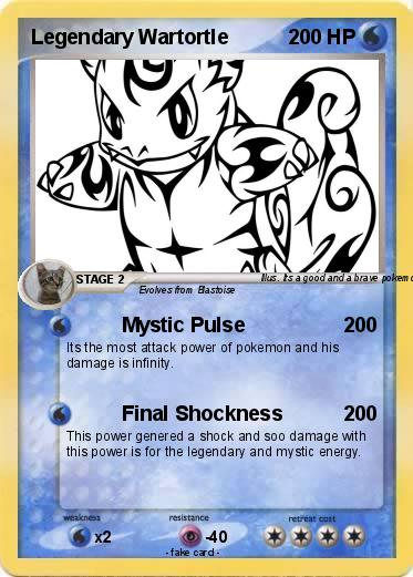 Pokemon Legendary Wartortle