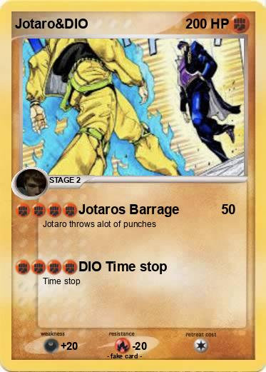 Pokemon Jotaro&DIO