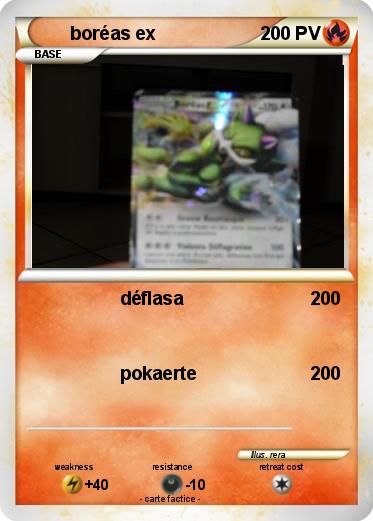 Pokemon boréas ex