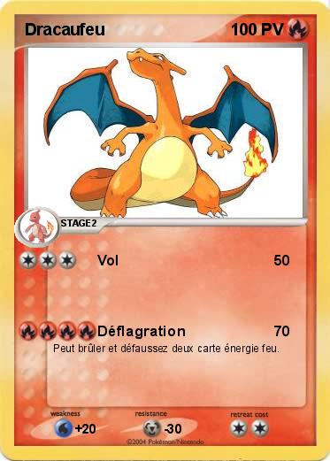 Pokemon Dracaufeu