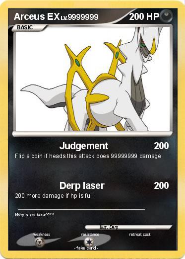 Pokemon Arceus EX