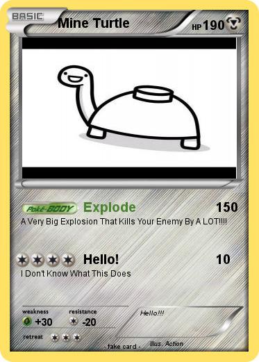 Pokemon Mine Turtle